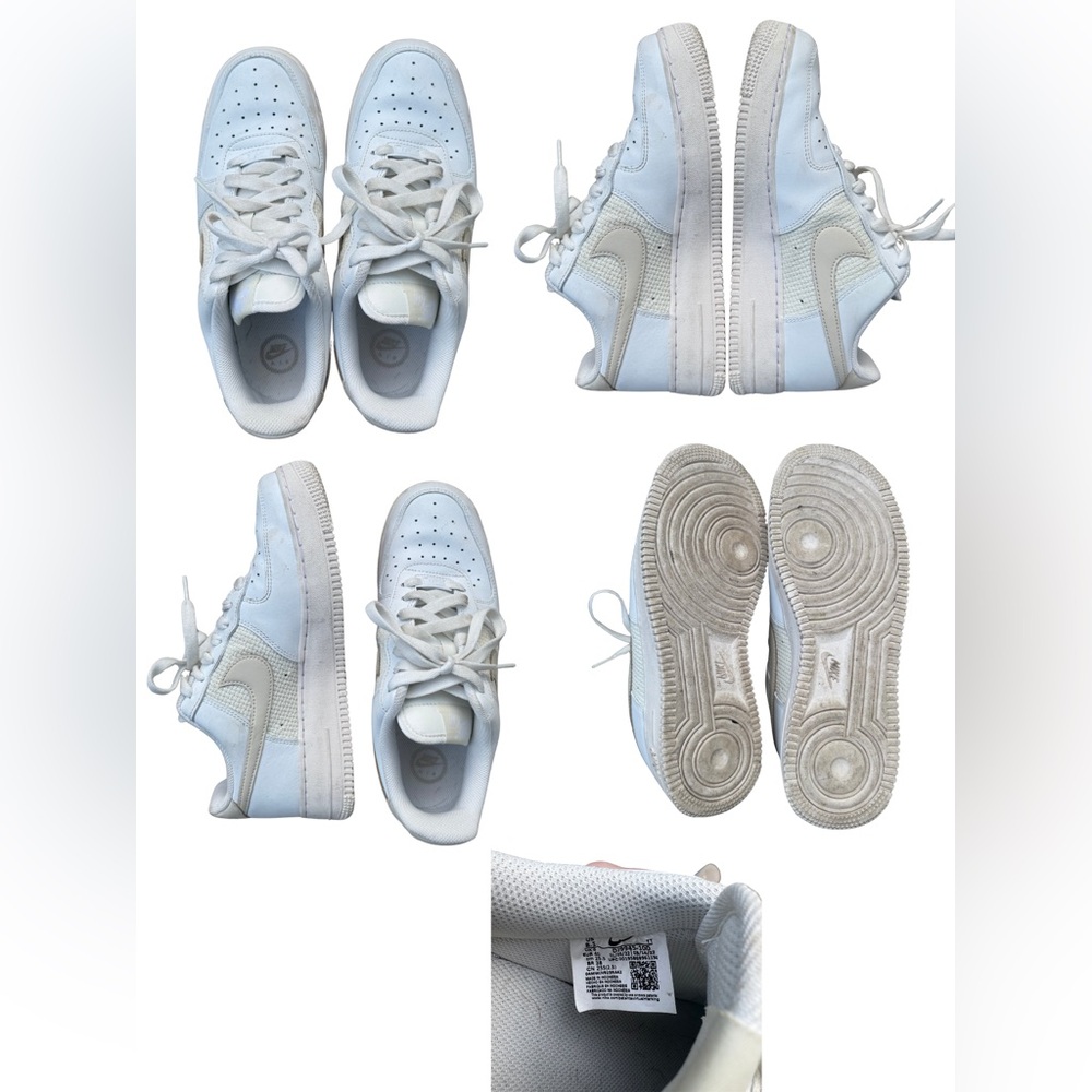 Nike AirForce 1 White and Cream